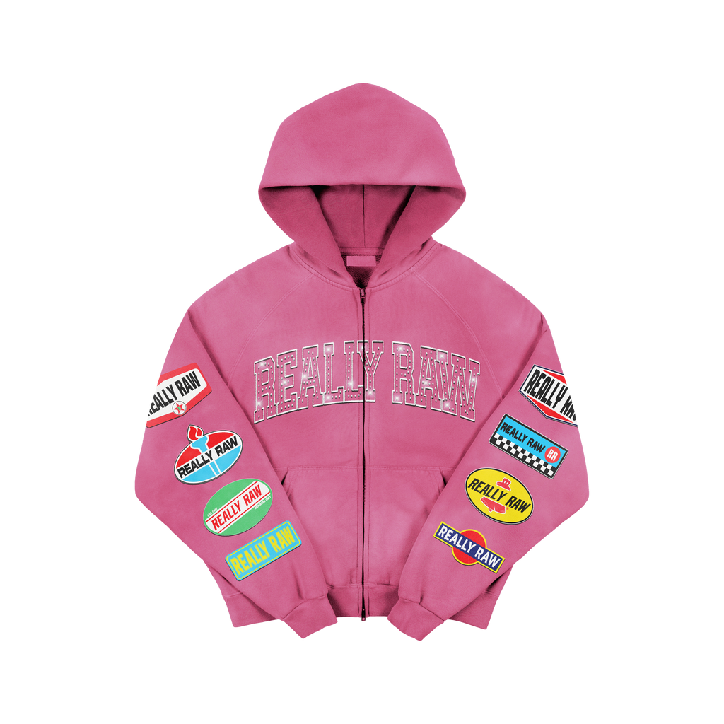 Petrol Rhinestone Hoodie