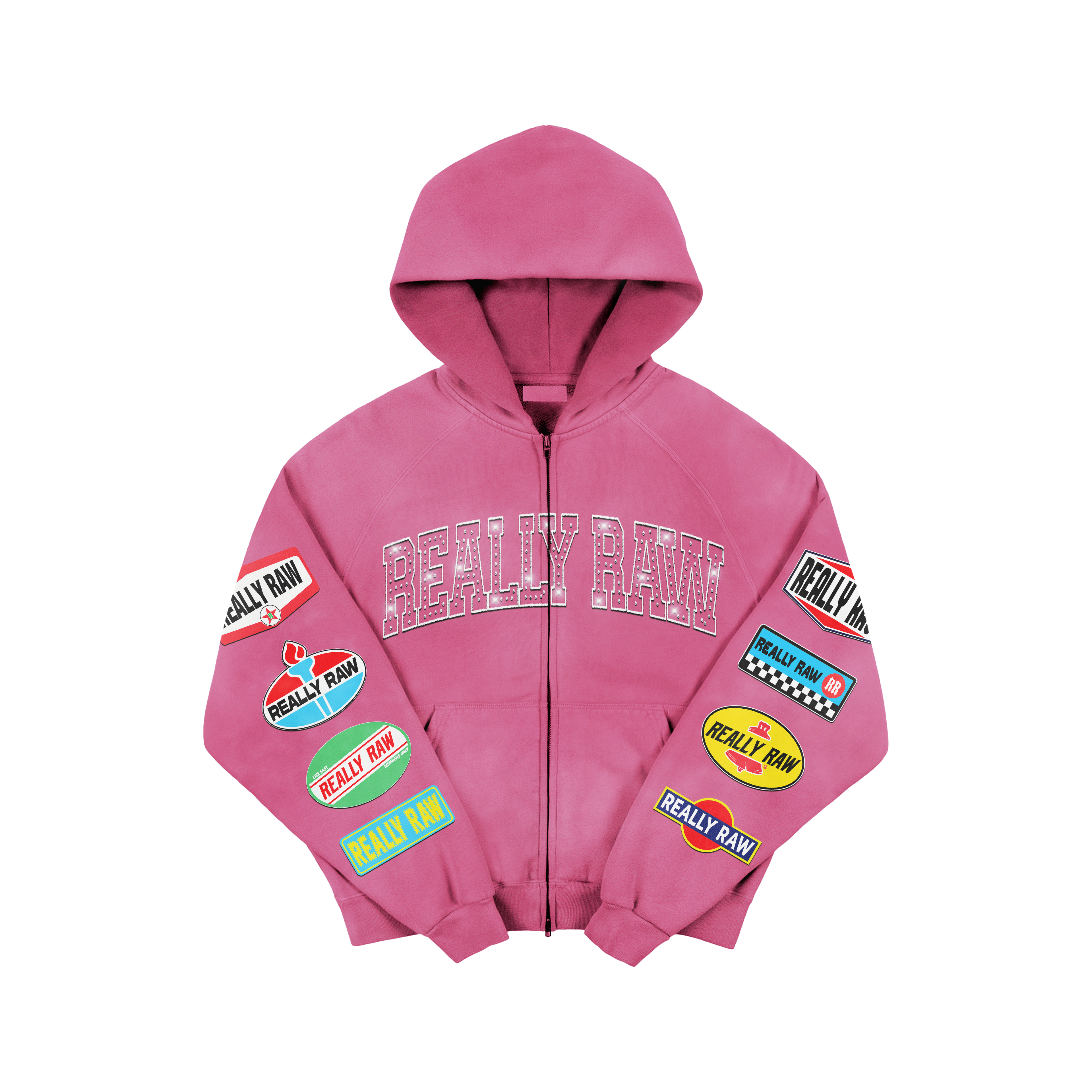 Petrol Rhinestone Hoodie