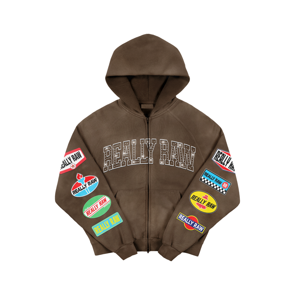 Petrol Rhinestone Hoodie